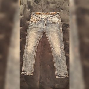 Mens Rock Revival Jeans sz33